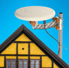 Aroflit™ 150 Miles 360° Omni - directional Amplified TV Antenna - Aroflit