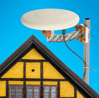 Aroflit™ 150 Miles 360° Omni - directional Amplified TV Antenna - Aroflit