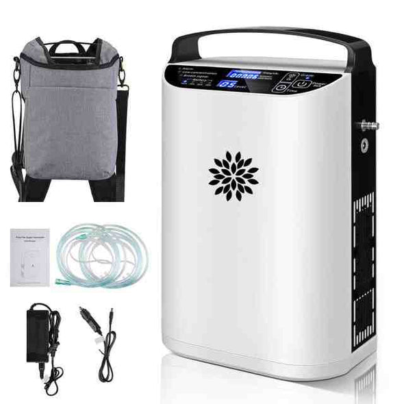 Aroflit™ 1~5L Pulse Flow Portable Oxygen Concentrator With Backpack - Aroflit