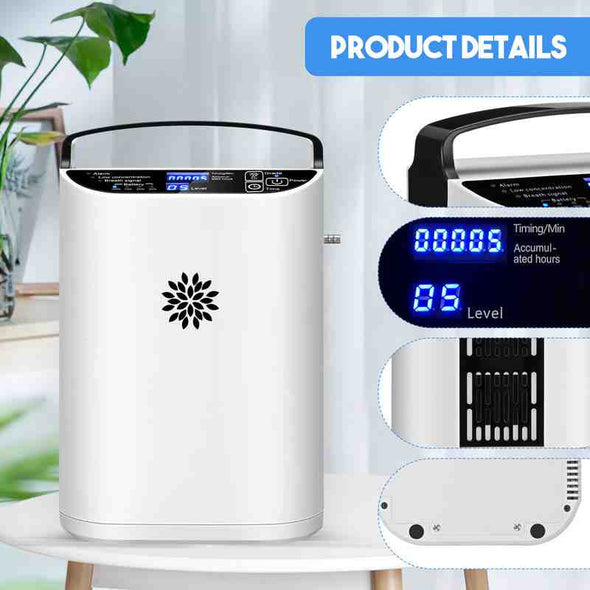 Aroflit™ 1~5L Pulse Flow Portable Oxygen Concentrator With Backpack - Aroflit