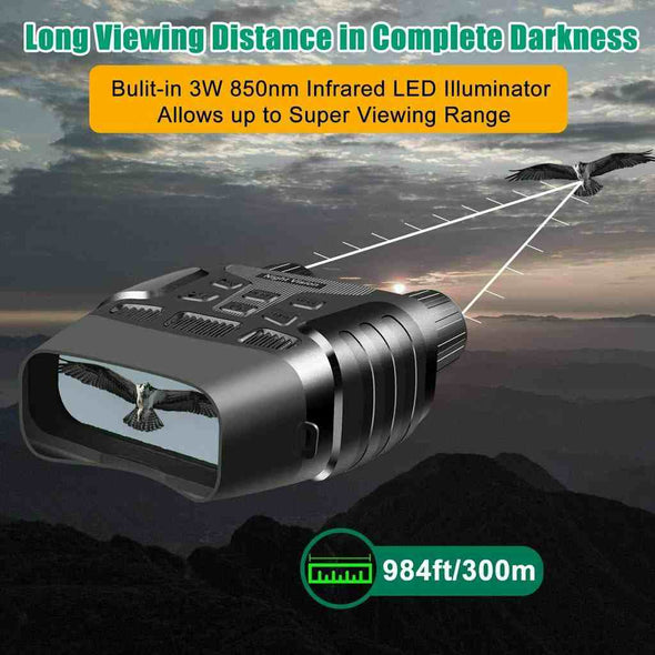 Aroflit Clear Vision™ Binoculars - Digital Night Vision Goggles IR Optics - Aroflit