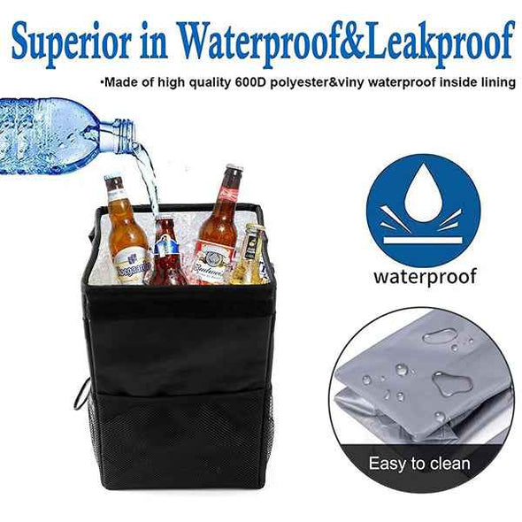 Aroflit™ Foldable Waterproof Back Storage Car Trash Can - Aroflit