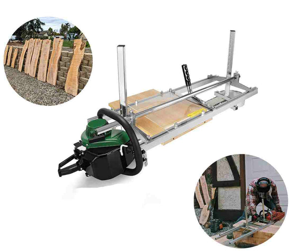 Aroflit™ Mobile Portable Chainsaw Sawmill 18" - 48" - Aroflit