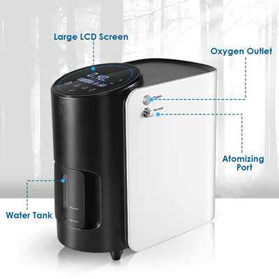 Aroflit™ Portable Medical Home Oxygen Concentrator 1 - 7L/min - Aroflit