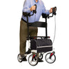 Aroflit™ Rollator Walker for Seniors and Adults with Adjustable Height Armrests and Seat - Aroflit