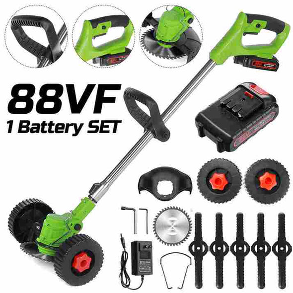 Aroflit™ 88V Electric Cordless Lawn Grass Weed Wacker Edge Trimmer-Aroflit