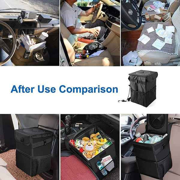 Aroflit™ Foldable Waterproof Back Storage Car Trash Can - Aroflit