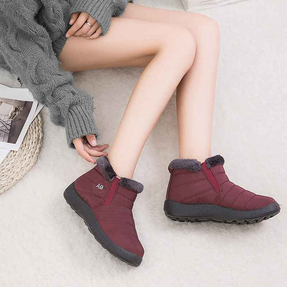 Aroflit™ Waterproof Winter Women Shoes Snow Boots - Aroflit