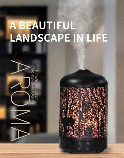 Aromatherapy Ultrasonic Essential Oil diffuser & Cool Mist Humidifier - Aroflit