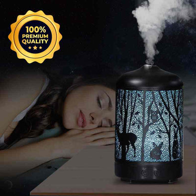 Aromatherapy Ultrasonic Essential Oil diffuser & Cool Mist Humidifier - Aroflit