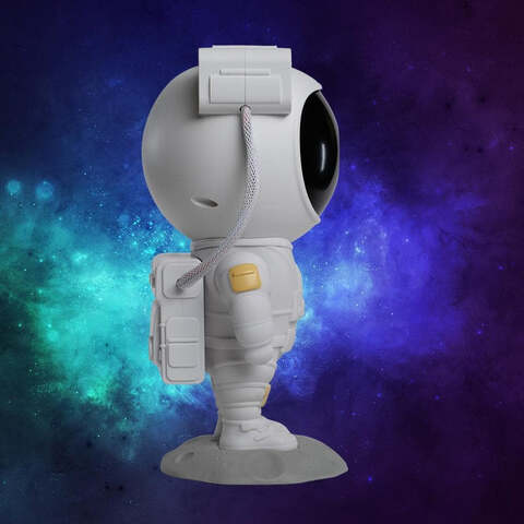 Astrolite Supernova Galaxy Projector - Remote Controlled White Astronaut Galaxy Projector - Aroflit