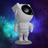 Astrolite Supernova Galaxy Projector - Remote Controlled White Astronaut Galaxy Projector - Aroflit