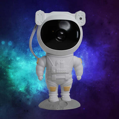 Astrolite Supernova Galaxy Projector - Remote Controlled White Astronaut Galaxy Projector - Aroflit