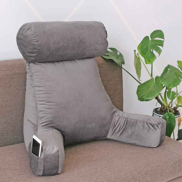 Backrest Pillow With Arms & Headrest - Aroflit
