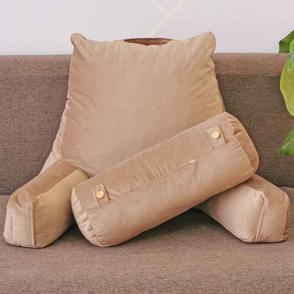 Backrest Pillow With Arms & Headrest - Aroflit