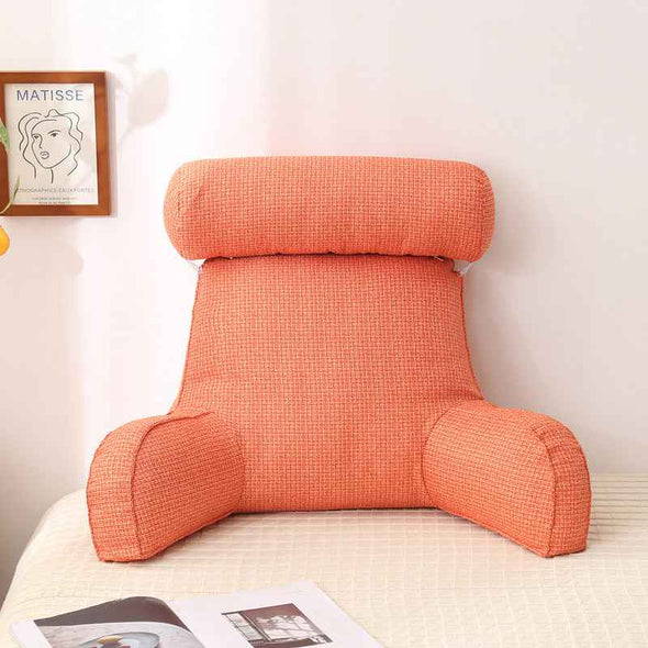 Backrest Pillow With Arms & Headrest - Aroflit