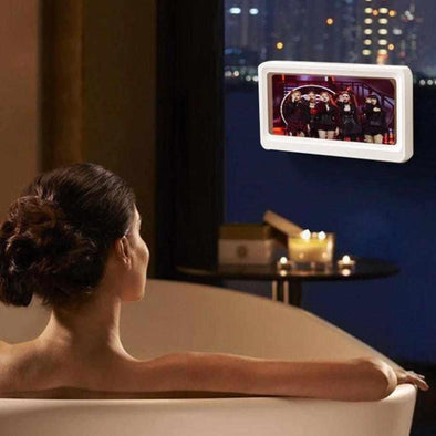 Bathroom Mounted Waterproof Phone Holder - Touch Screen Enable - Aroflit