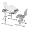 Children Desk and Chair Set - Adjustable Kids Study Drawing Play Table - Aroflit