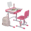 Children Desk and Chair Set - Adjustable Kids Study Drawing Play Table - Aroflit