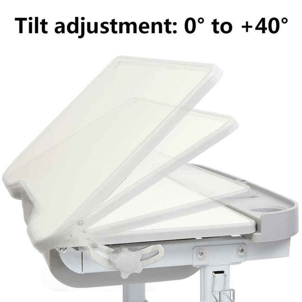 Children Desk and Chair Set - Adjustable Kids Study Drawing Play Table - Aroflit