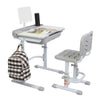 Children Desk and Chair Set - Adjustable Kids Study Drawing Play Table - Aroflit
