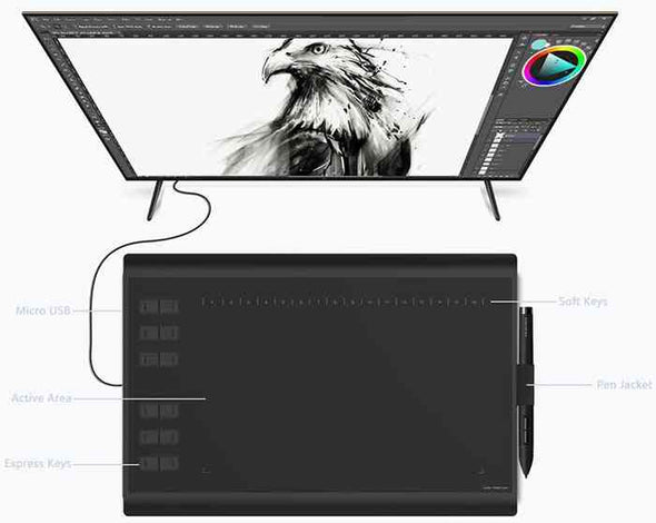 Digital Drawing Professional Artist Tablet Sketch Pad With Pen - Aroflit