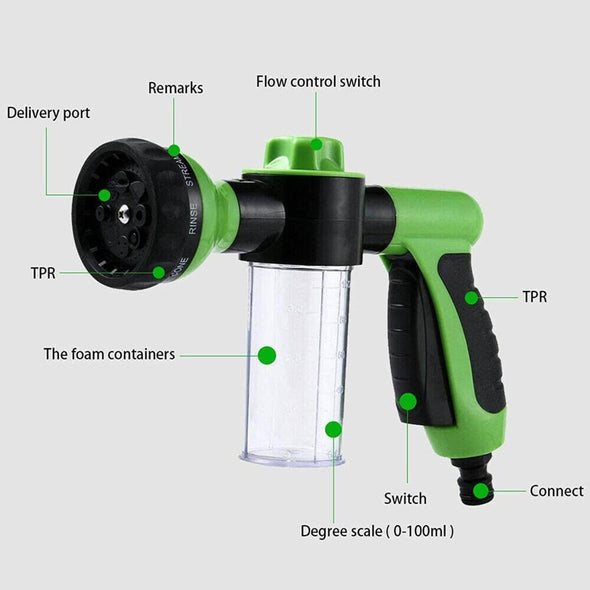 Dog Washing Sprayer - High Pressure Pet Nozzle Hose Gun - Aroflit