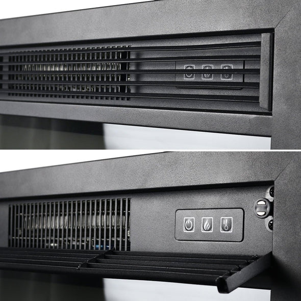 Electric fireplace Insert - 30" Electric Insert Wall Mounted LED Fireplace heater - Aroflit