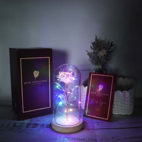 Enchanted Galaxy Rose Flower - Aroflit