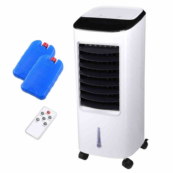 Evaporative Portable Air Conditioner Cooler Swamp Fan & Humidifier with Remote Control Filter-Aroflit