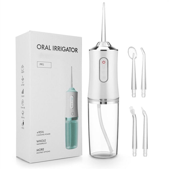 Floss - Cordless Oral Irrigator | Smart Portable Dental Water Flosser - Aroflit