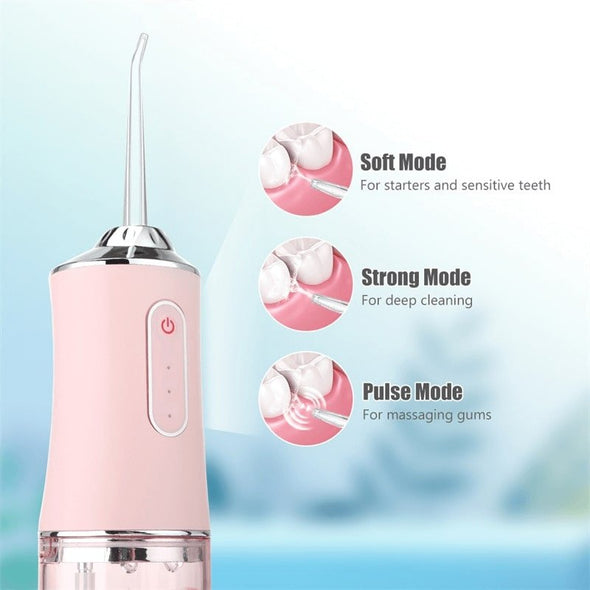 Floss - Cordless Oral Irrigator | Smart Portable Dental Water Flosser - Aroflit