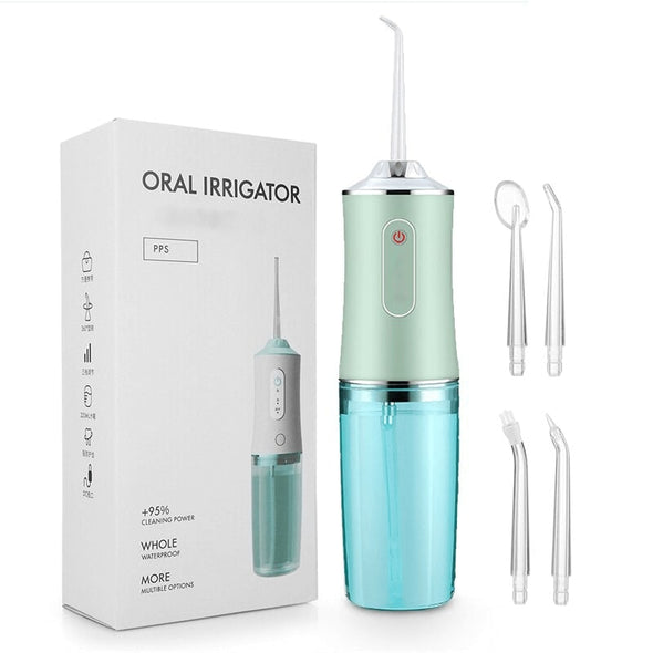 Floss - Cordless Oral Irrigator | Smart Portable Dental Water Flosser - Aroflit