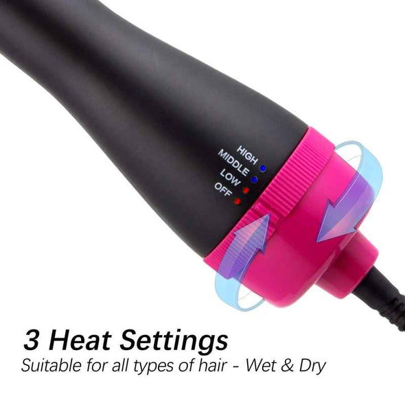 Hair Dryer And Volumizer Hot Air Brush - Aroflit