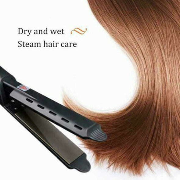 Ceramic Tourmaline Ionic Flat iron Hair Straightener - Salon Hair Straightening Iron - Aroflit™