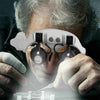 Headband Magnifier with LED Light And Multiple Lenses - Up to 25x Zoom - Aroflit