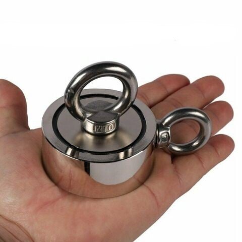 Heavy Duty Deepwater Fishing Magnet - Double Sided Fishing Magnet - Aroflit