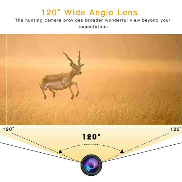 Hunting Trail Game Camera - Best Cellular Wireless Trail Camera - Clear Vision Trail Camera - Aroflit