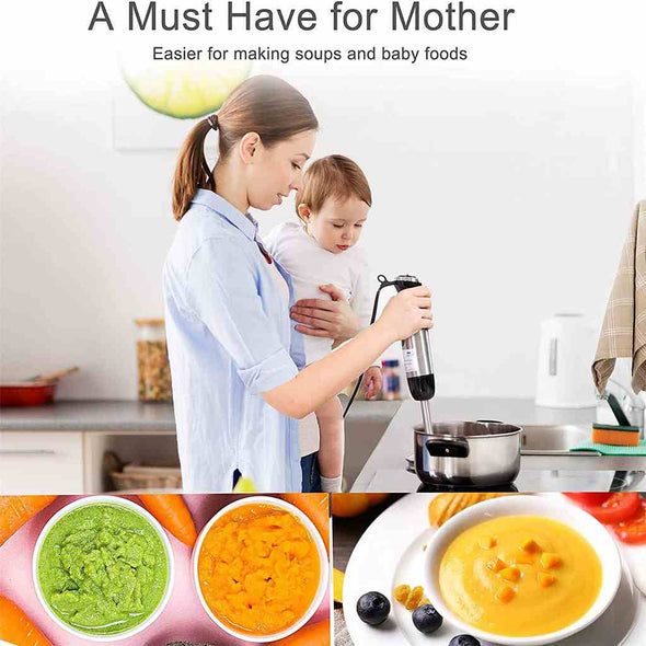 Immersion Hand Blender - Smart Stick Variable Speed Hand Blender - Best Immersion Hand Blender - Aroflit