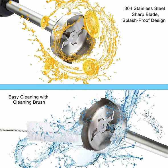 Immersion Hand Blender - Smart Stick Variable Speed Hand Blender - Best Immersion Hand Blender - Aroflit