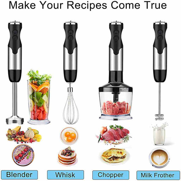 Immersion Hand Blender - Smart Stick Variable Speed Hand Blender - Best Immersion Hand Blender - Aroflit
