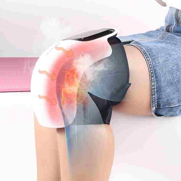 Infrared Laser Knee Massager With Heat and Compression - Aroflit