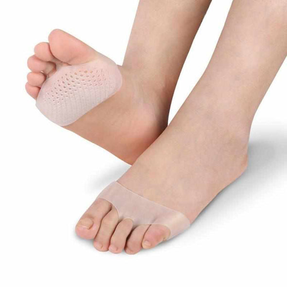 Soft Honeycomb Forefoot Pain Reliever Gel Pads (7 Pairs) - Aroflit