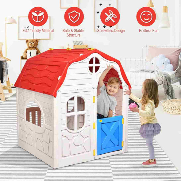 kids playhouse - kids outdoor & indoor playhouse-Aroflit