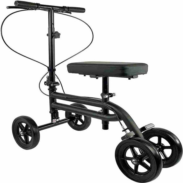 Knee Walker Scooter for broken legs - steerable Knee Walker Crutch Alternative - Aroflit