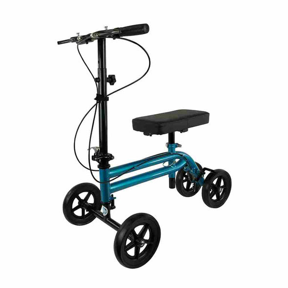 Knee Walker Scooter for broken legs - steerable Knee Walker Crutch Alternative - Aroflit