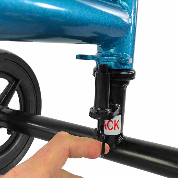 Knee Walker Scooter for broken legs - steerable Knee Walker Crutch Alternative - Aroflit