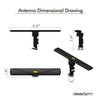 Long Range Powerful Amplified Digital Omnidirectional HDTV Antenna - Aroflit