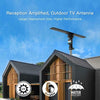 Long Range Powerful Amplified Digital Omnidirectional HDTV Antenna - Aroflit