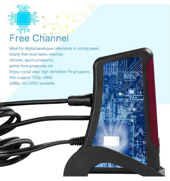Long Range Powerful Amplified Digital Omnidirectional HDTV Antenna - Aroflit